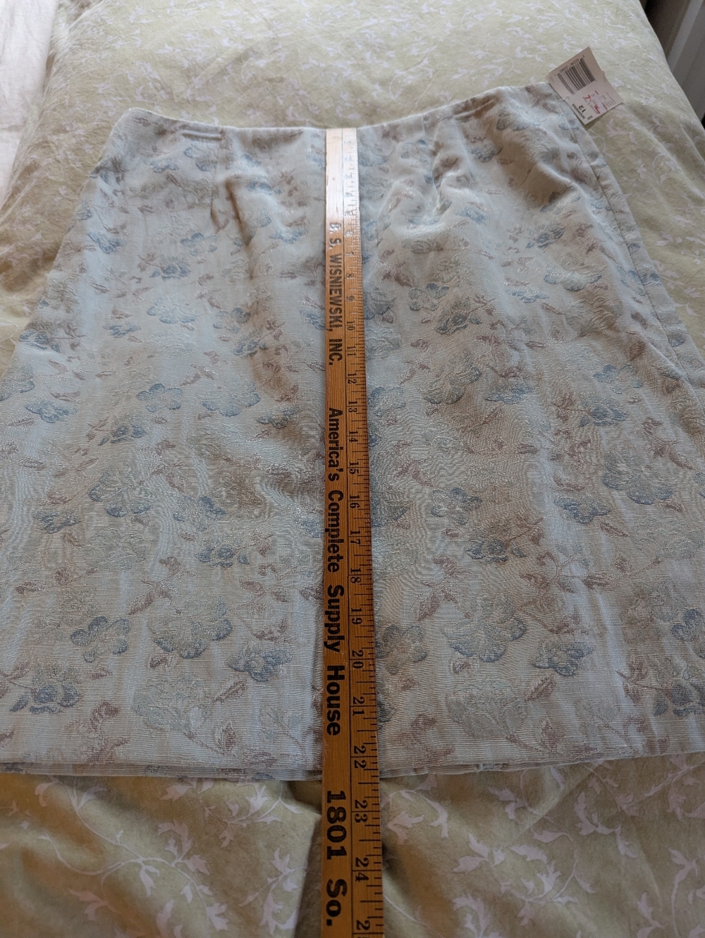 Jaclyn Smith Jacquard skirt suit set size 12 - Picture 7 of 11
